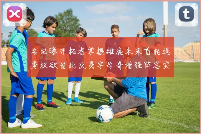 名记曝开拓者掌握雄鹿未来首轮选秀权欲借此交易字母哥增强阵容实力